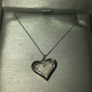 Zales heart necklace